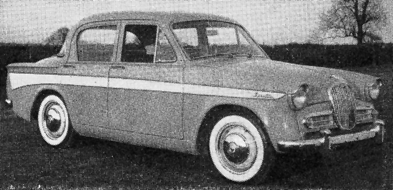 fourth family car Singer Gazelle'60 fifth family car Triumph Herald'62